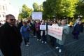 Õpetajate ja päästjate meeleavaldus Toompeal