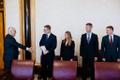 Uued ministrid presidendi juures