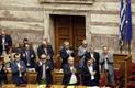 Peaminister Alexis Tsipras Syriza parlamendisaadikutega