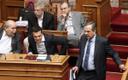 Kreeka peaminister Alexis Tsipras ja endine peaminister Antonis Samaras.