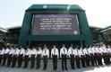 Leinaminut Wimbledoni tenniseturniiril.