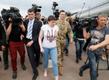 Nadia Savtšenko taas Ukraina pinnal, Borõspoli lennuväljal 25. mail.