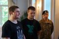 Марина Кальюрнанд и Павел Климкин побывали у украинских раненых.