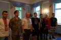 Марина Кальюрнанд и Павел Климкин побывали у украинских раненых.