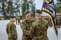 Scoutspataljoni juhtimise võttis üle major Tarmo Kundla.