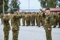 Scoutspataljoni juhtimise võttis üle major Tarmo Kundla.