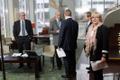 Otselülitus NATO välisministrite kohtumiselt: Peeter Kaldre, Aarne Rannamäe, Urmas Paet ja Krista Rannamäe. 2010