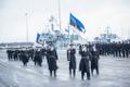 Командующий ВМС Юри Саска вступил в должность.