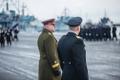 Командующий ВМС Юри Саска вступил в должность.