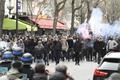 Протесты против полицейского произвола в Париже в феврале 2017 года.