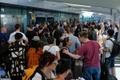 Inimesed Heathrow lennujaamas.