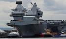 Ühendkuningriigi uus lennukikandja HMS Queen Elizabeth alustas esimest proovisõitu.