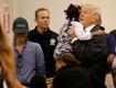 Trump saabus Houstonisse tulvaohvritega kohtuma
