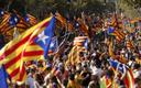 Kataloonia lipud Barcelona kesklinnas.