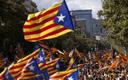 Kataloonia lipud Barcelona kesklinnas.