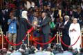 Uhuru Kenyatta ametivannet andmas.