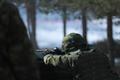 Kaitseväe automaatrelvade testlaskmine