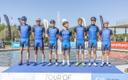 Tour of Estonia I etapp, vasakult Gert Jõeäär, Alo Jakin, Karl-Arnold Vendelin, Karl Patrick Lauk, Rein Taaramäe, Norman Vahtra ja Risto Raid