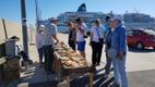 Круизное судно Amadea на Сааремаа.