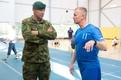 Saaremaal Orissaares kaitseväe vigastatud veteranide treeninglaager.