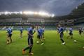 Eesti jalgpallikoondise viimane treening enne UEFA Rahvuste liiga esimest kohtumist