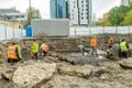 На стройплощадке на улице Маакри обнаружено множество предметов старины.