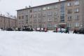 Eskola jooksu start Narva raekoja platsil.