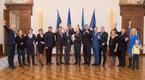 Isamaa fraktsiooni poliitikud ja ametnikud.