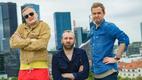 Raadio 2 suvised saatejuhid, Bert Järvet, Robin Juhkental ja Margus Kamlat