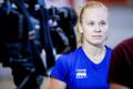 EM-ile sõitva naiste võrkpallikoondise treening