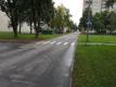 Пешеходный переход у Нарвской хоровой школы.