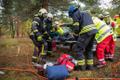 PERH-i korraldatud õppus, mille käigus katsetati raske avarii ohvrite abistamist kopteriga