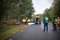 PERH-i korraldatud õppus, mille käigus katsetati raske avarii ohvrite abistamist kopteriga