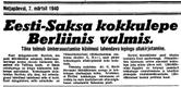 Uus Eesti 7.03.1940