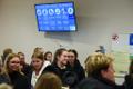 Проверка на короновирус на погранпункте в Нарве