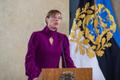 Керсти Кальюлайд представила сборник своих выступлений