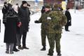 Торжественное построение в Нарве.