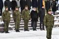 Торжественное построение в Нарве.