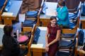 Анастасия Коваленко-Кылварт принесла должностную присягу в Рийгикогу.