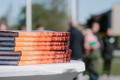 Открытие мемориальной скамьи в честь Гарика Икнояна.