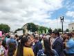 Протестующие перед зданием Верховного суда США.