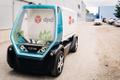 Робот-курьер Cleveron Mobility начал развозить заказы в Вильянди.