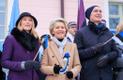 Ursula von der Leyen ja Jens Stoltenberg saabusid Eesti sünnipäevaks visiidile.