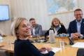 Ülle Madise kohtus sotsiaaldemokraatide fraktsiooniga.