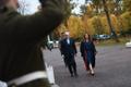 Kadriorus algas president Ülle Madise ametisse nimetamise puhul vastuvõtt.