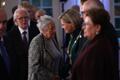 President Ülle Madise ametisse nimetamise puhul algas Kadriorus vastuvõtt.