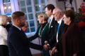 President Ülle Madise ametisse nimetamise puhul algas Kadriorus vastuvõtt.