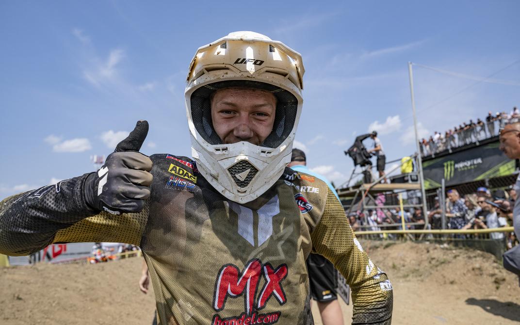Moposes Mooses tõi Eestile EMX85 klassis pika pausi järel medali | Motosport | ERR