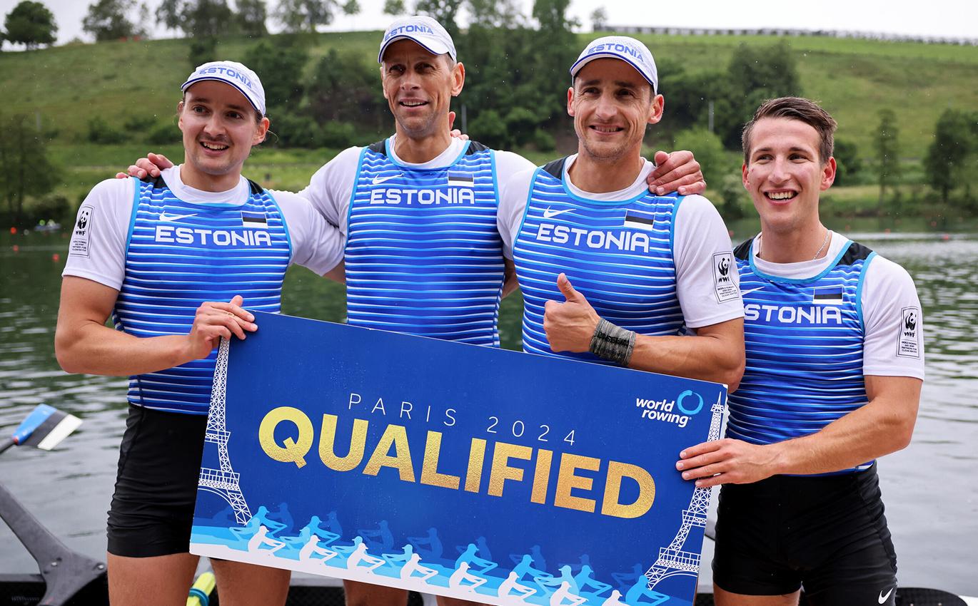 Professtional Rowers Calluses Estonian men's quad sculls rowers make it to Paris olympics | News | ERR