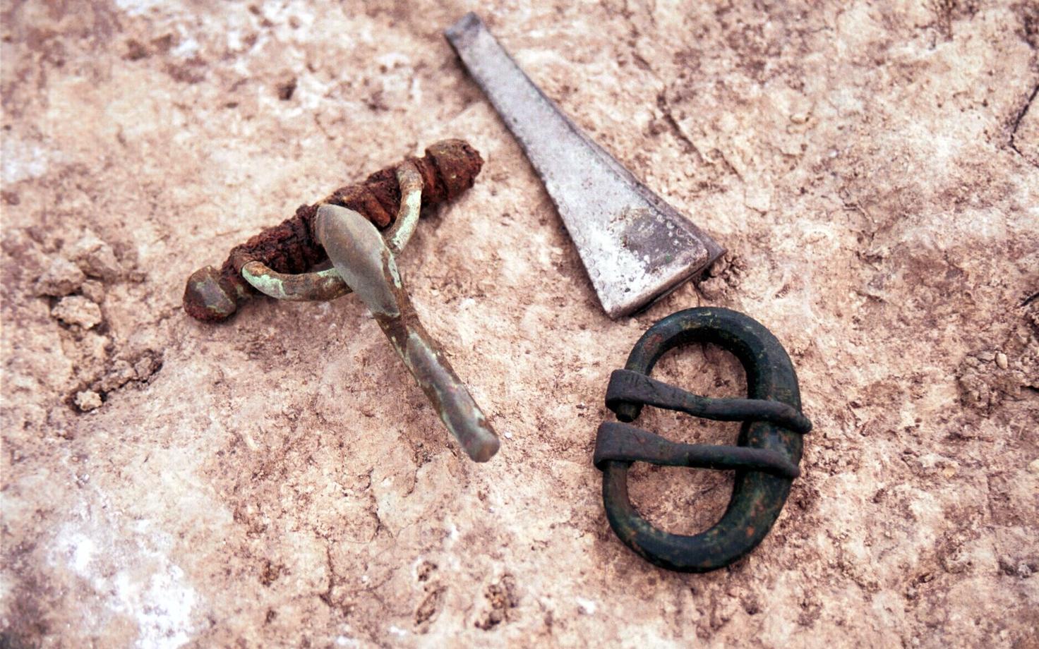 6th century artifacts from earlier excavations in Valjala.